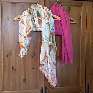 A New Day-Target- Set of Two Lightweight  Scarves/Wraps-Spring-Vacation